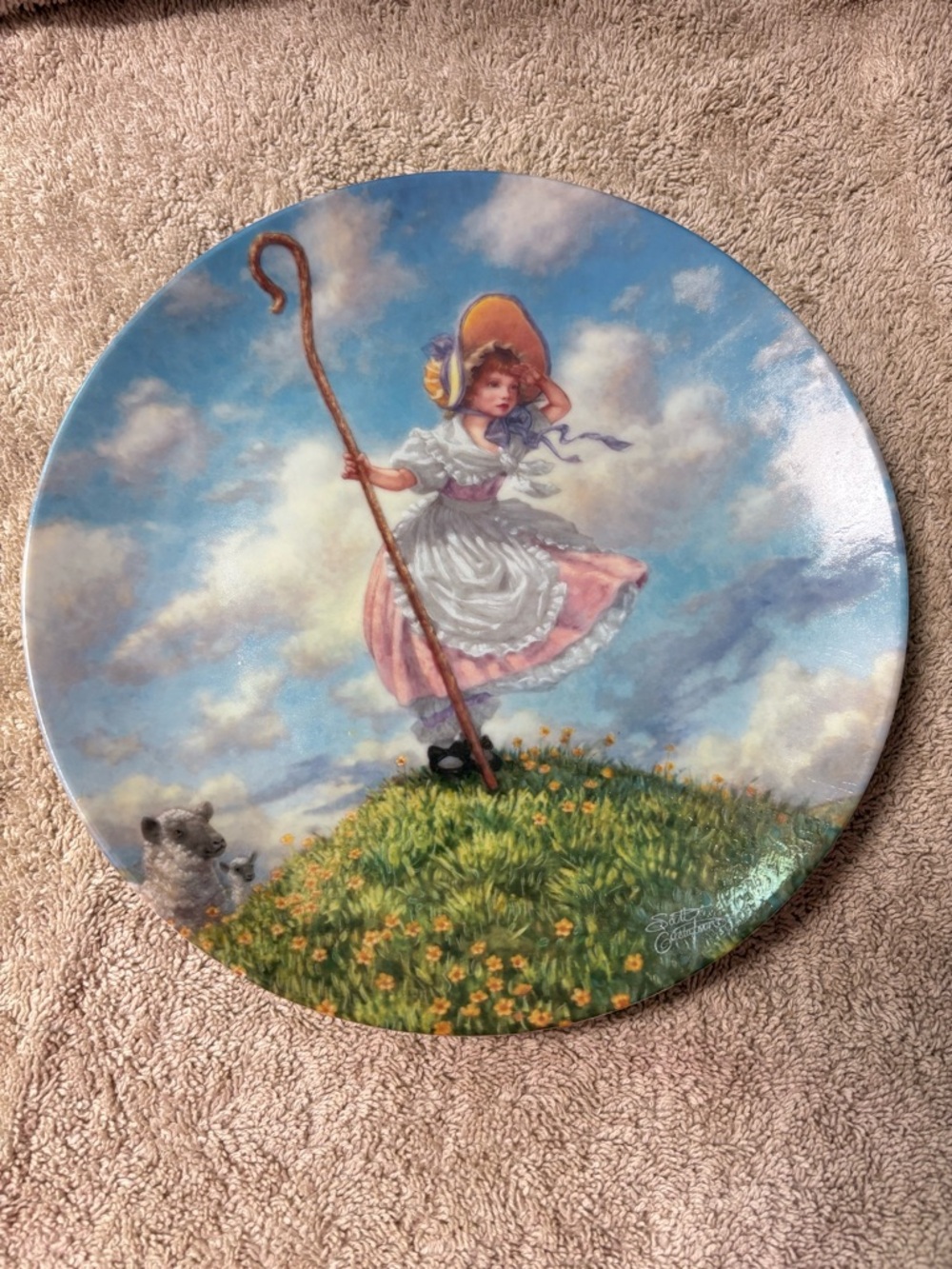 Knowles White Porcelain Collectible Plate with certification